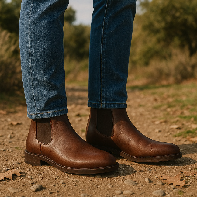 HERBST-INSPIRATION – Schuhe erhöhung für Männer an kalten Tagen