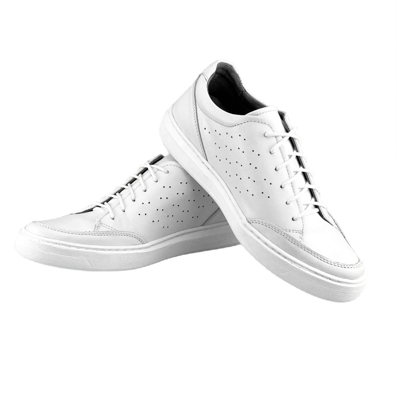 Sneaker mit Erhöhung BIANCO +6 CM | BETELLI