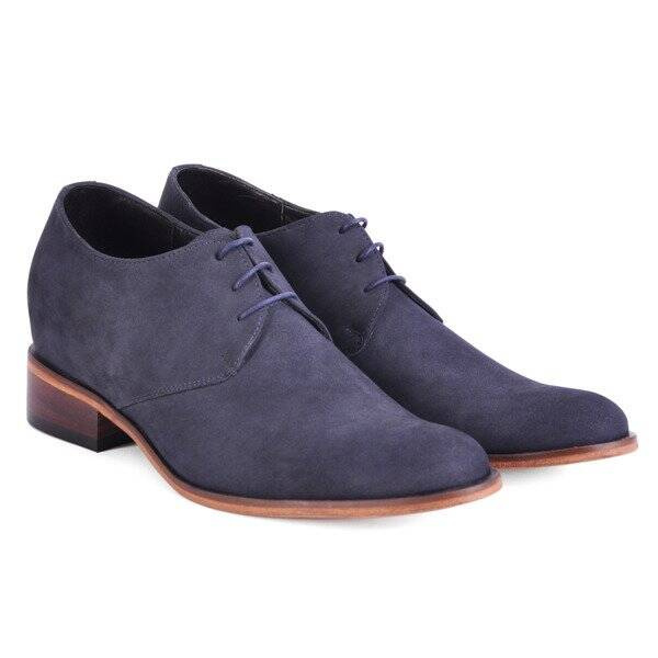 Herren PESARO Aufzugsschuhe auf einer Ledersohle + 7CM | BETELLI