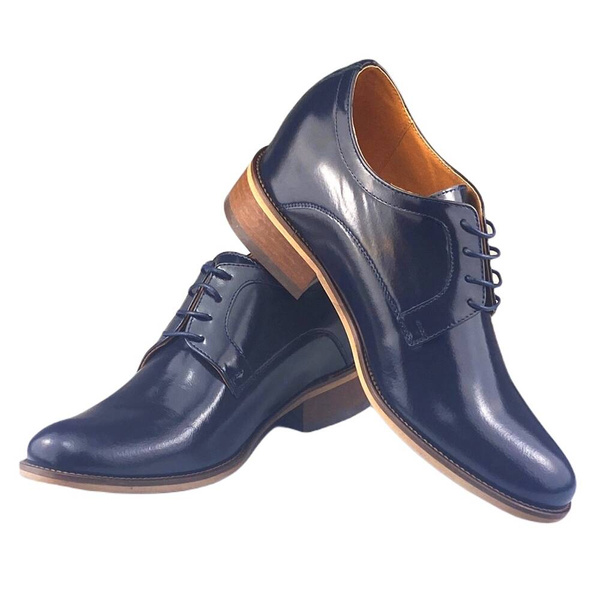 Schuhe Mit Erhöhung Für Männer SANREMO + 7 CM | BETELLI